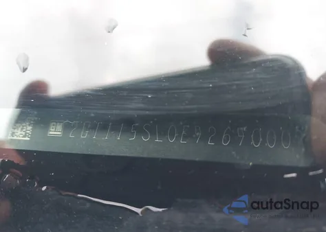 2014 Chevrolet Impala 1Lt из США, поврежденный, VIN 2G1115SL0E9269000